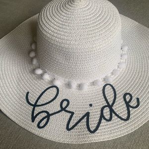 BRIDE SUN HAT